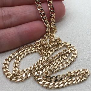 18k Gold Filled Cuban Link Necklace
